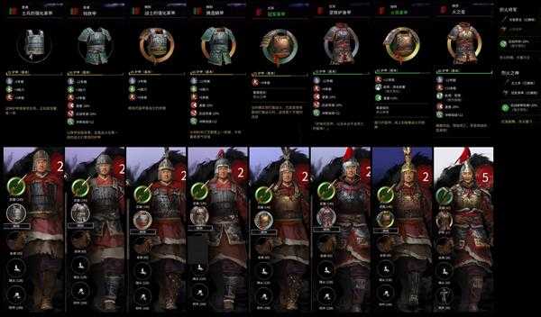 《全面战争：三国》火系武将护甲分析说明