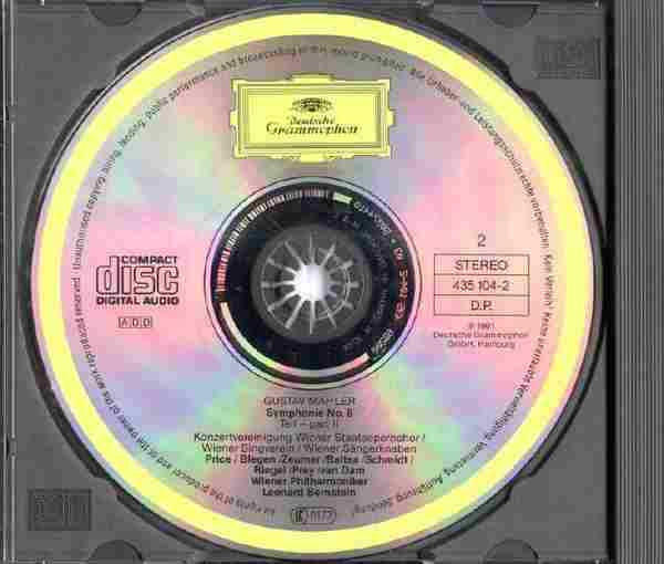 【现场录音】伯恩斯坦《马勒-第八、十交响曲》2CD.1991[FLAC+CUE/整轨]