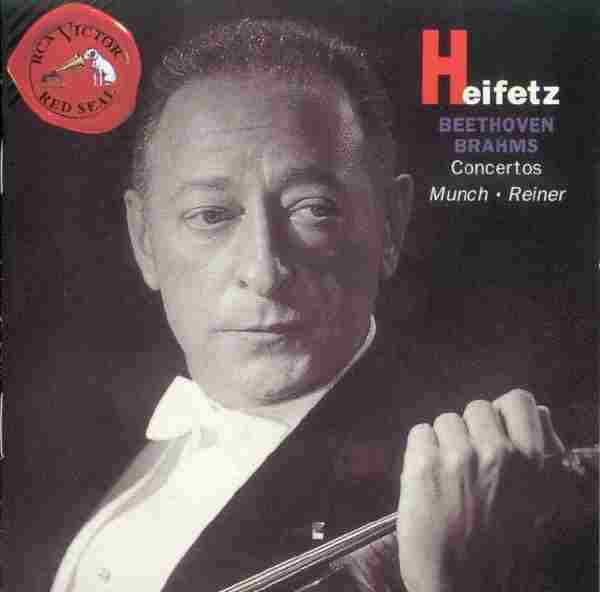 【古典音乐】海菲兹《贝多芬、勃拉姆斯-小提琴协奏曲》1995[FLAC+CUE/整轨]