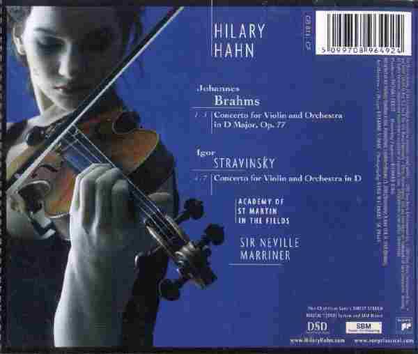 【古典音乐】希拉里·哈恩《勃拉姆斯、斯特拉文斯基-小提琴协奏曲》2001[FLAC+CUE/整轨]
