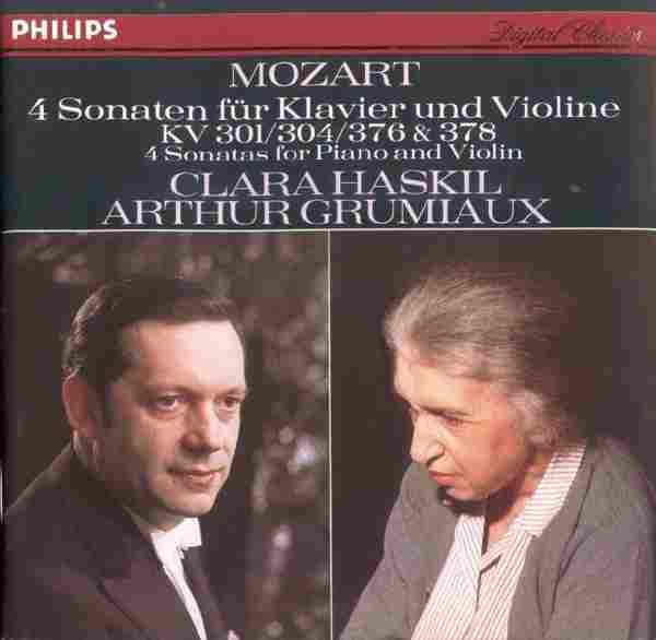[转载]【古典音乐】格鲁米欧、哈丝姬尔《莫扎特-小提琴奏鸣曲》1959[FLAC+