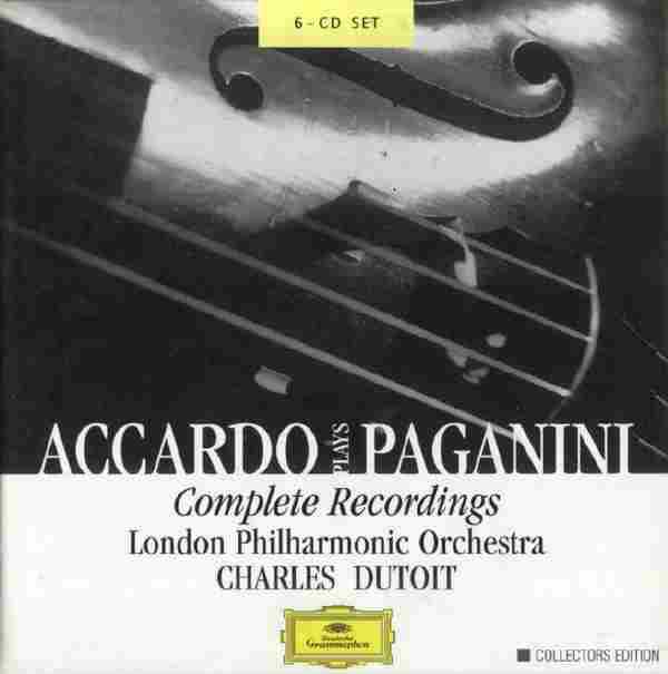【古典音乐】阿卡多《帕格尼尼小提琴作品全集》6CD[FLAC+CUE/整轨]