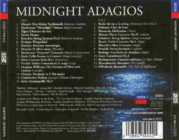 【古典音乐】《午夜柔板》2CD.2003[FLAC+CUE/整轨]