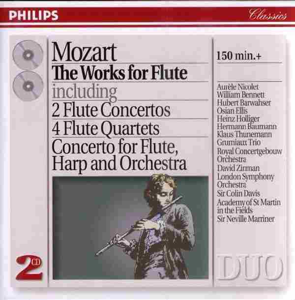 【古典音乐】《莫扎特-长笛作品》2CD.1994[FLAC+CUE/整轨]