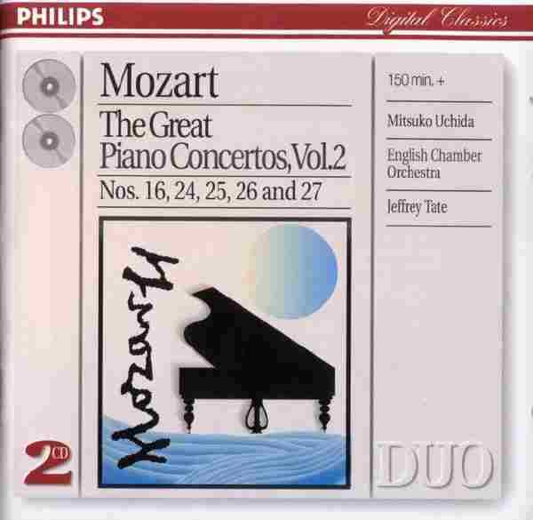 【古典音乐】内田光子《莫扎特-伟大的钢琴协奏曲》6CD.2001[FLAC+CUE/整轨]