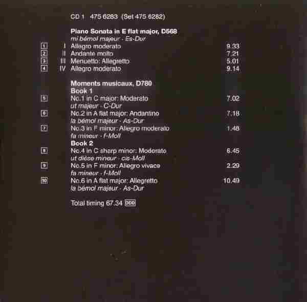 【古典音乐】内田光子《舒伯特钢琴作品》8CD.2004[FLAC+CUE/整轨]