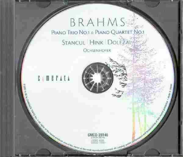【古典音乐】贾斯明卡·斯坦古尔《勃拉姆斯-第一钢琴三重奏、四重奏》2007[FLAC+CUE/整轨]
