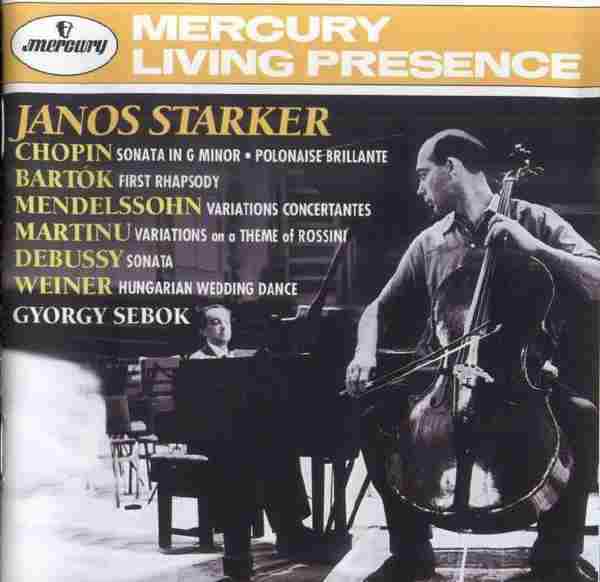 【古典音乐】斯塔克《肖邦、德彪西、门德尔松-大提琴作品》1995[FLAC+CUE整轨]
