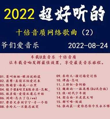 群星《2022超好听十倍音质网络歌曲(2)》MP3/WAV分轨