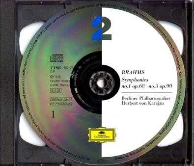 【古典音乐】卡拉扬《勃拉姆斯-交响曲全集》2CD.1990[FLAC+CUE/整轨]