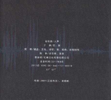 窦唯-2012拍（九洲音像）[WAV+CUE]