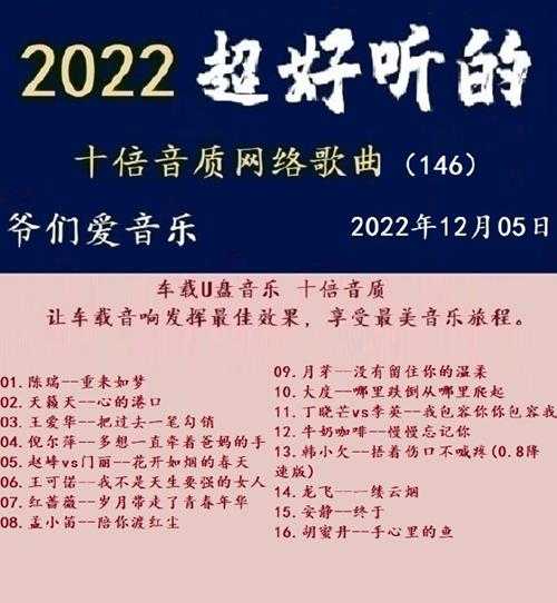 群星《2022超好听的十倍音质网络歌曲(146)》WAV分轨