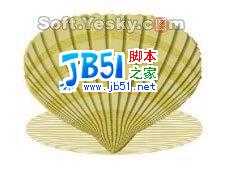 Photoshop滤镜实例:制作彩色小贝壳