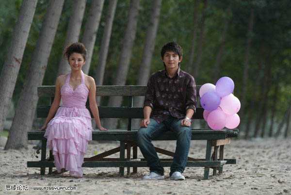 Photoshop照片调色:爱很简单