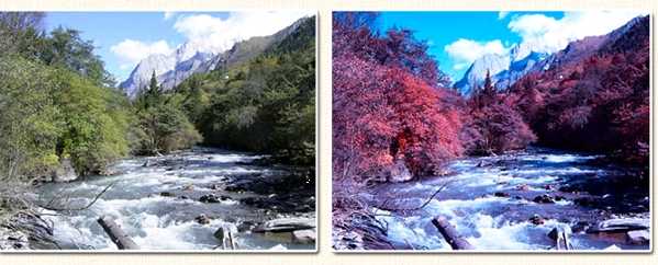 Photoshop调色教程：风景照片的色彩变换