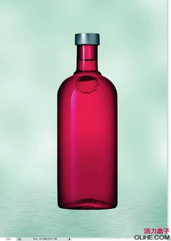 photoshop制作被霜覆盖的、冰冷效果,它来源于伏特加广告