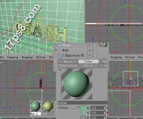 Cinema 4d和photoshop将联手打造出破碎的立体字效果教程系列(二)