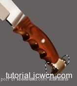 Photoshop制作一把锋利的小刀效果