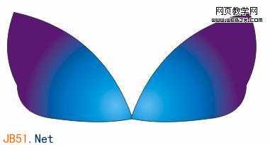 Coreldraw(CDR)用交互式工具设计制作蝴蝶实例教程