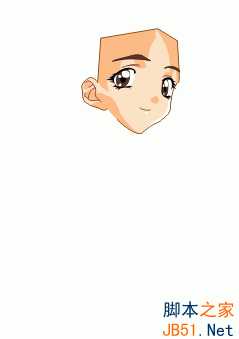 CorelDraw(CDR)设计绘制卡通动漫少女人物“青涩宝贝”图实例教程