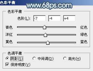 Photoshop将河边美女图片打造唯美的淡冷色