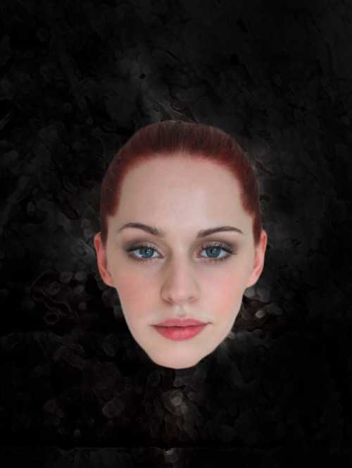 Photoshop合成超酷的冰与火交融的创意头像教程