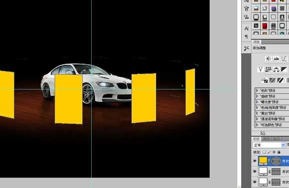 PS快速打造一张炫酷的360度全视角汽车海报