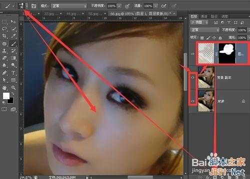 photoshop去掉照片上人物的雀斑等瑕疵