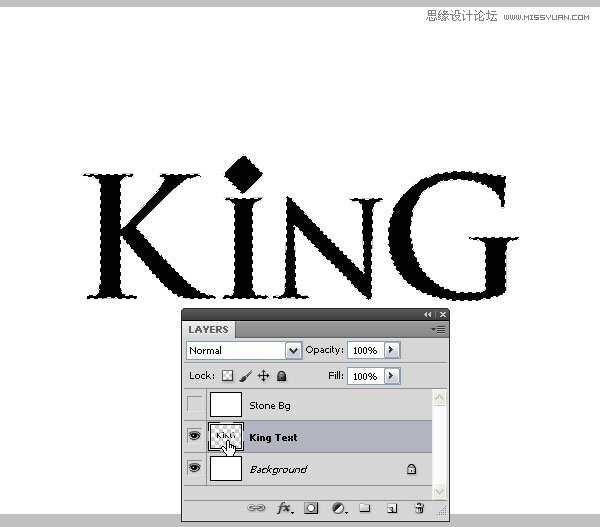 Photoshop制作花藤装饰的岩石字艺术字教程