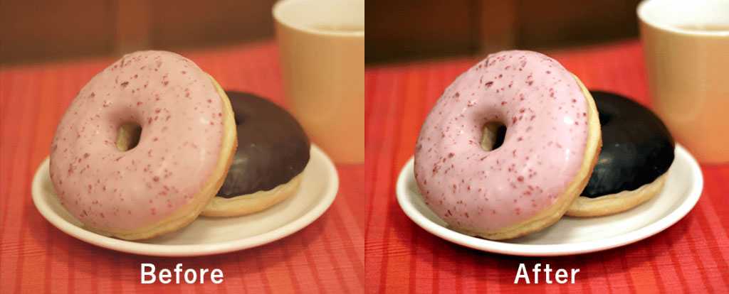 如何使用PS快速修正偏色的甜甜圈照片