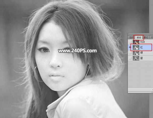 PS如何用通道工具细致的抠出美女头发丝?