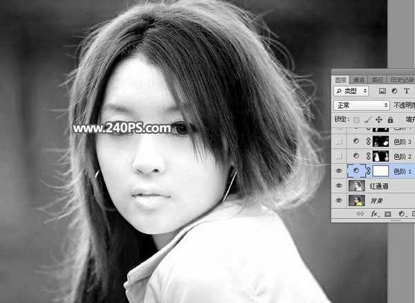 PS如何用通道工具细致的抠出美女头发丝?