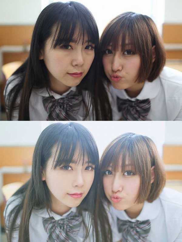 PS后期如何快速调出甜美小清新风格的人像效果?