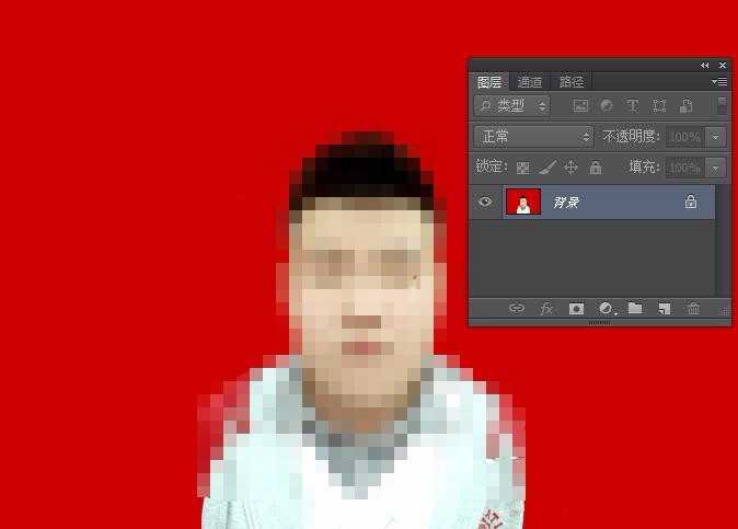 如何用PS来制作一版8张一寸红底照片?