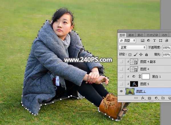 Photoshop怎么给人像合成燃烧的熔岩裂缝效果?