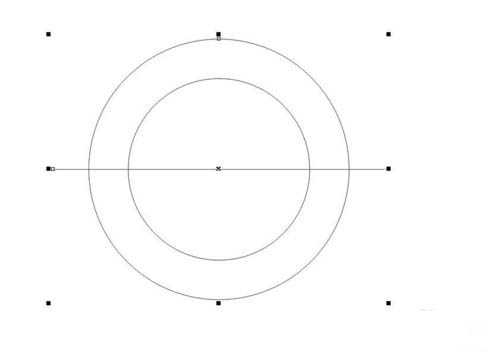 cdr怎么绘制一个简单的U形磁铁?