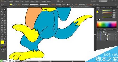 ai怎么手绘猫鼠场景画矢量图 ai猫鼠场景画的画法