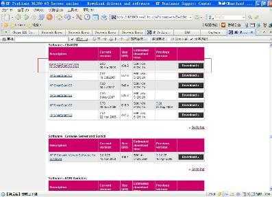 HP ProLiant DL/ML 服务器(下载smartstart镜像的方法)